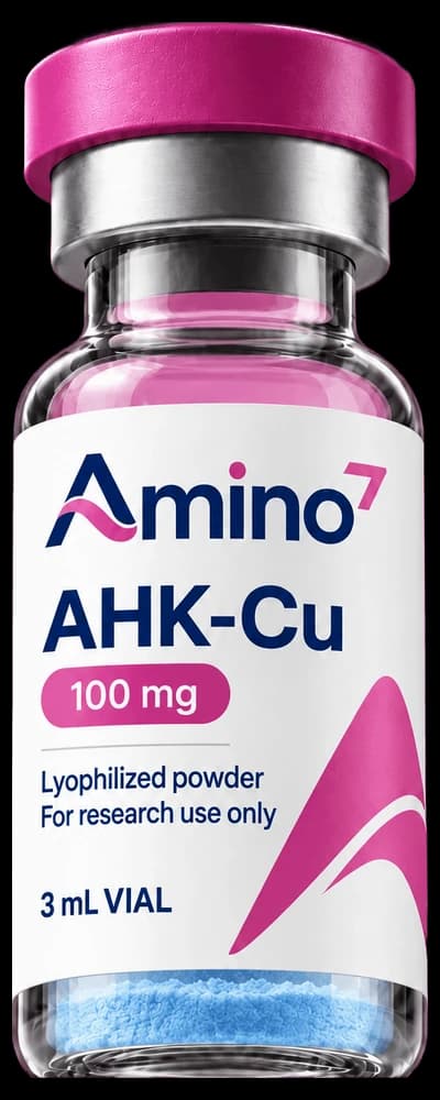 Fiole de AHK-Cu Amino7, photo de laboratoire