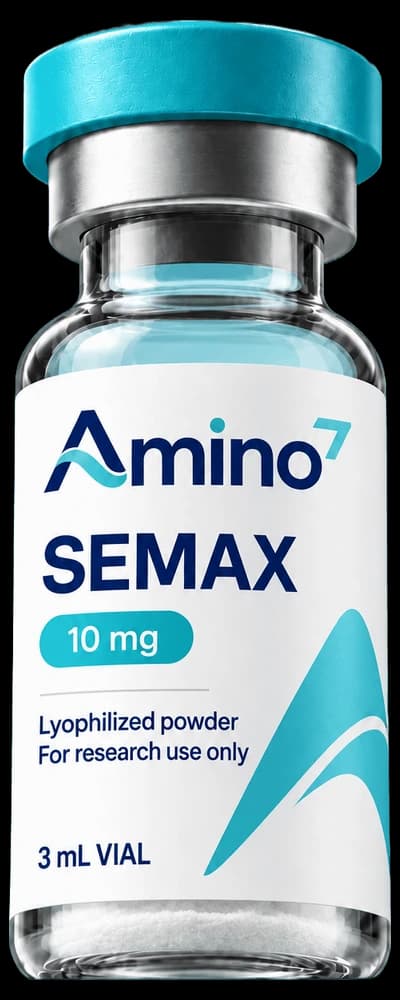 Fiole de SEMAX Amino7, photo de laboratoire