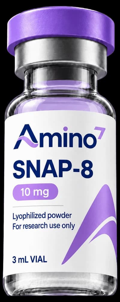Fiole de SNAP-8 Amino7, photo de laboratoire